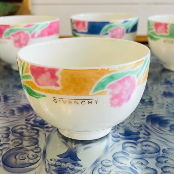 Givenchy Paris Yamaka Intl Tea Set Pot & Cups 5 Servings Floral Excellent - Picture 2 of 13